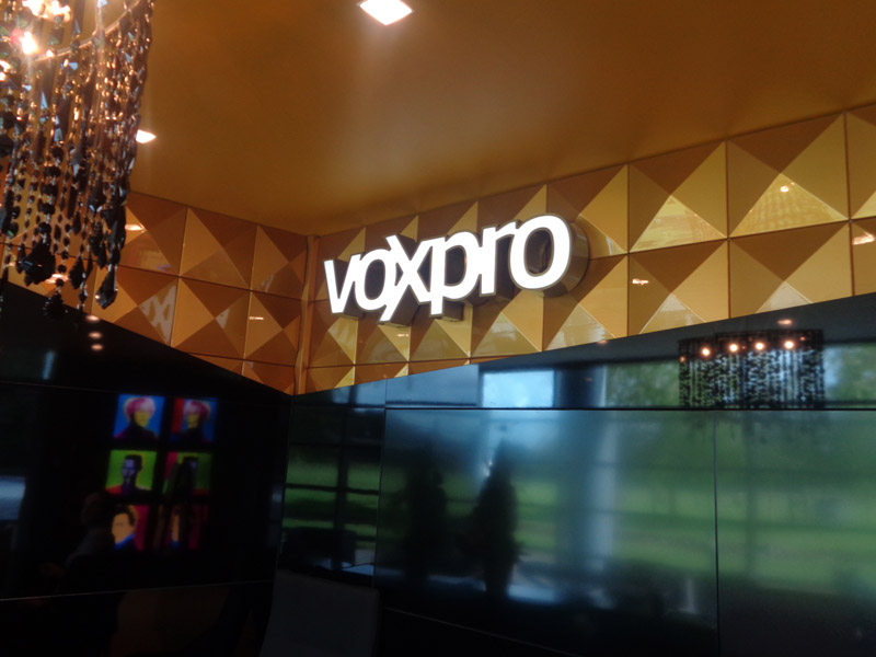 Voxpro Illuminated Sign 2